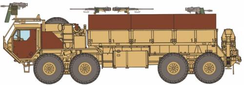 Oshkosh HEMTT Gun Truck