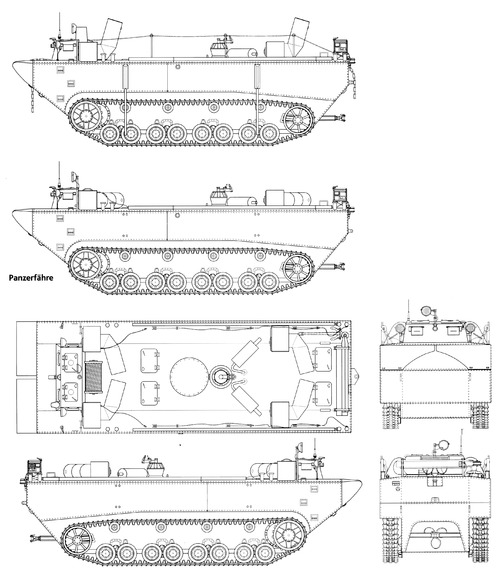 Panzerfahre Landwasserschlepper II (LWS II)