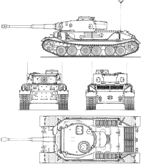 Panzerkampfwagen VI Tiger (P) VK4501(P)