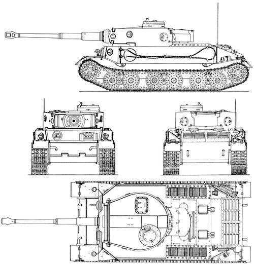Panzerkampfwagen VII Tiger (P) 1942