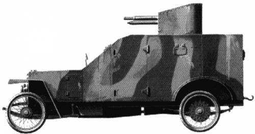 Peugeot Armoured Car (1914)