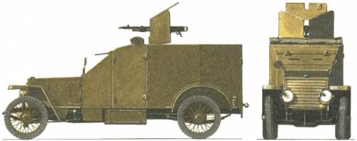 Peugeot Armoured Car (1920)