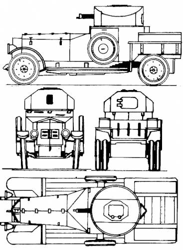 Rolls-Royce Armoured Car (1917)