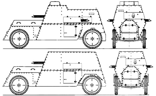 Russo-Balt Armoured Car (1914)