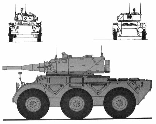 Saladin Mk.II Armoured Car