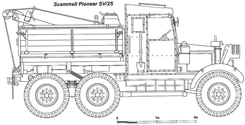 Scammell Pioneer SV2S Heavy Breakdown Tractor