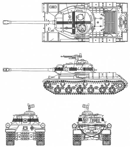 Stalin Heavy Tank JS-2m