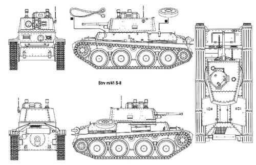 Strv m41 S-II