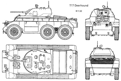 T17 Deerhound Armoured Car