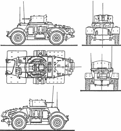 T17E2 Staghound 4x4 AA