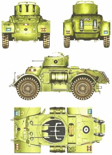 T17E2 Staghound AA Armoured Car