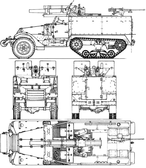 T19 105mm Gun Motor Carriage