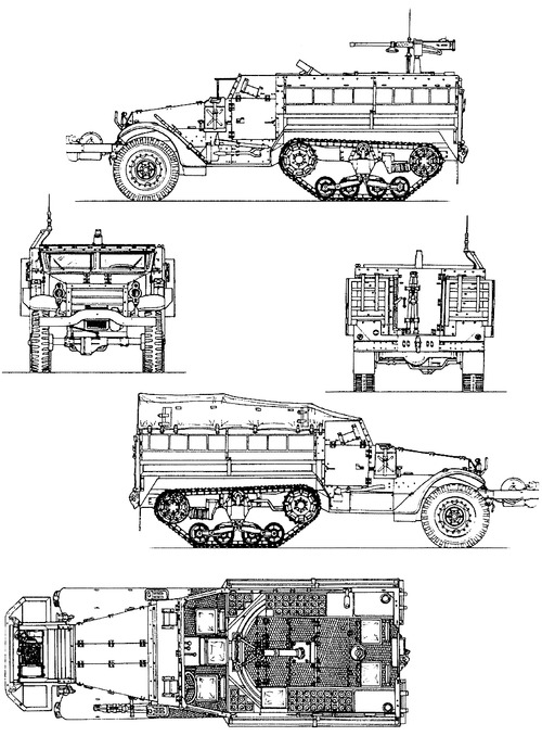 T21E1 107mm Gun Motor Carriage