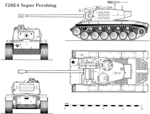 T26E4 Super Pershing (1945)