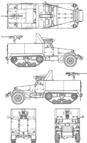T30 Half Truck 75mm Gun Motor Carriage