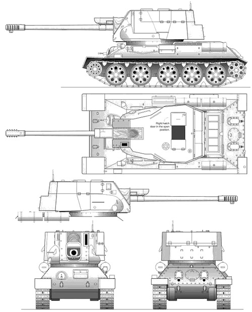 T-34 -122 SPG (Egypt)