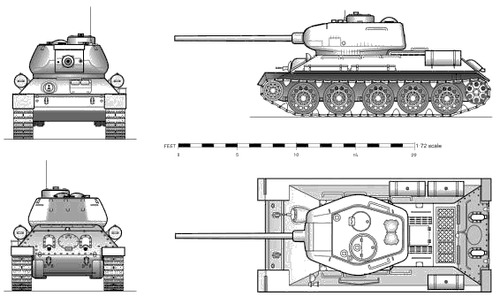 T-34-85 1945