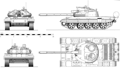 T-55AM (1964)