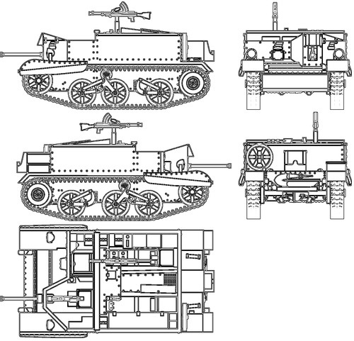 Universal Carrier I Boys 14,5mm MG