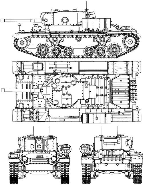 Valentine Mk.IX Vickers Infantry Tank Mk.III