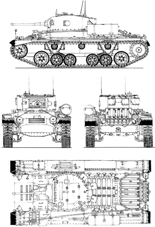 Valentine Mk.VIIA Vickers Infantry Tank Mk.III