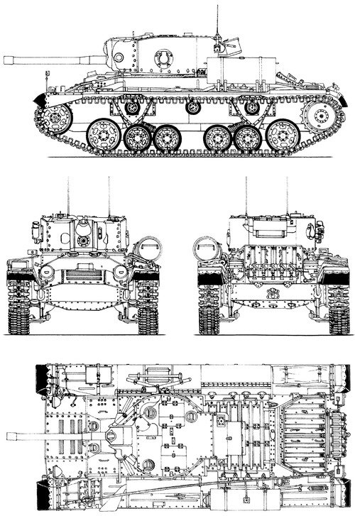 Valentine Mk.VIII Vickers Infantry Tank Mk.III