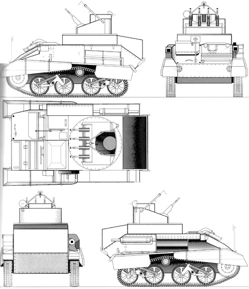 Vickers Mk.II Light Tank AA