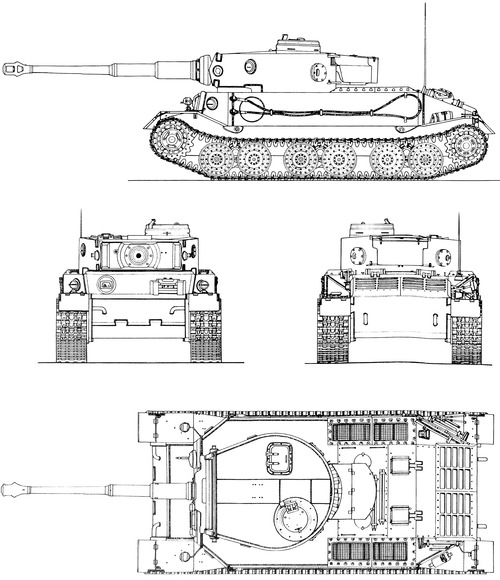 VK.4501(P) Sd.Kfz.181 Pz.Kpfw.VI Ausf.P Tiger (P)
