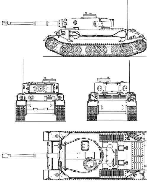 VK 45.01(P) Panzerbefehlswagen VI (P) Tiger