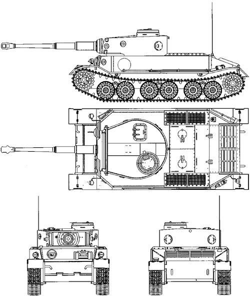 VK.45.01(P) Panzerbefehlswagen VI (P) Tiger 1942