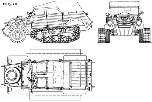 Volkswagen typ 155 Kubelwagen