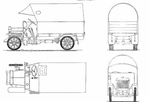 Vulcan Truck WWI