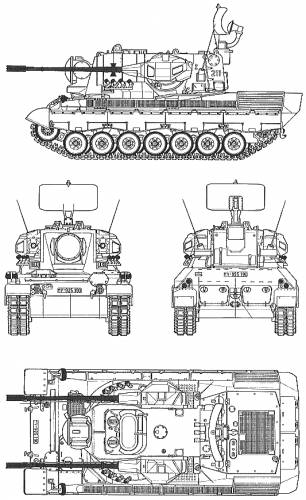 W.German Flankpanzer Gepard