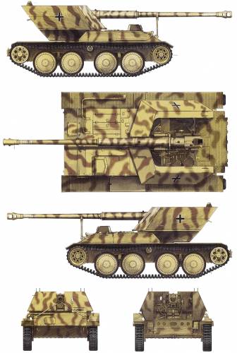 Waffentrager 88mm PaK 43-3 Ardelt
