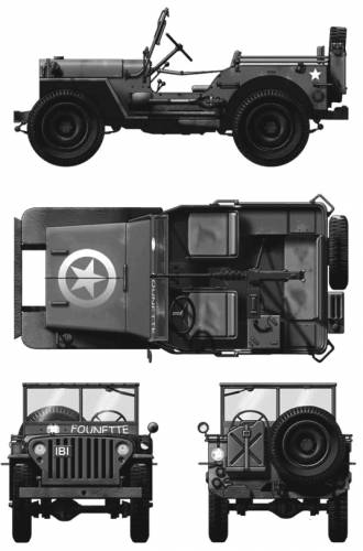 Willys Jeep MB .25-ton 4x4 (1944)