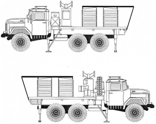 ZiL-131 P19-Radar