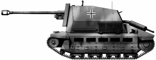 7.5cm Pak40 L-46 auf Geschutzwagen FCM(f)