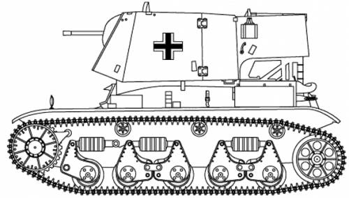 Pz.Kpfw. 35R-731(f) Geschutzwagen 35R(f) Befehlspanzer