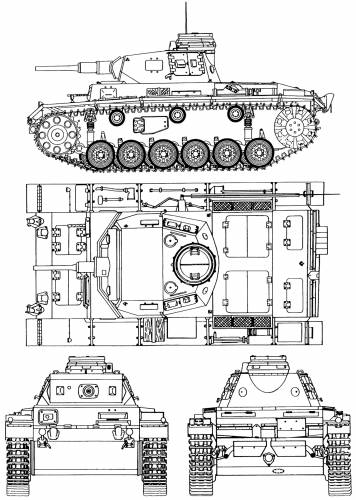 Pz.Kpfw. III Ausf F mit 5 cm KwK 38
