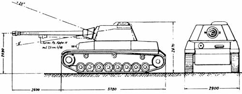Pz.Kpfw. IV mit 7.5 cm KWK-42 L-70 (project)
