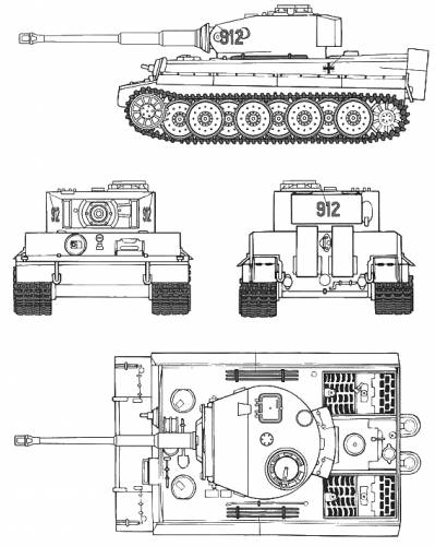 Pz.Kpfw. VI Tiger I Ausf.E Last Model