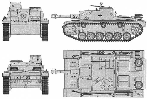 Sturmgeschutz III Ausf.G (Early Type)