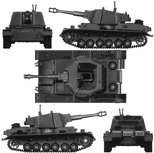 Sturmpanzer IV ausf.b 105mm Self-propelled Howitzer