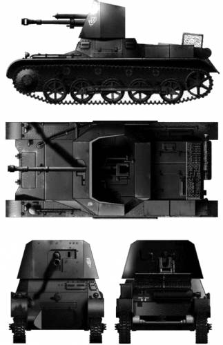 Sd.Kfz. 101 Panzerjager I Ausf B