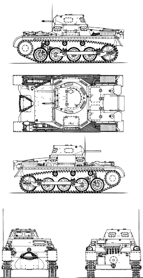 Sd.Kfz.101 Pz.Kpfw.I Ausf.A Flammpanzer I