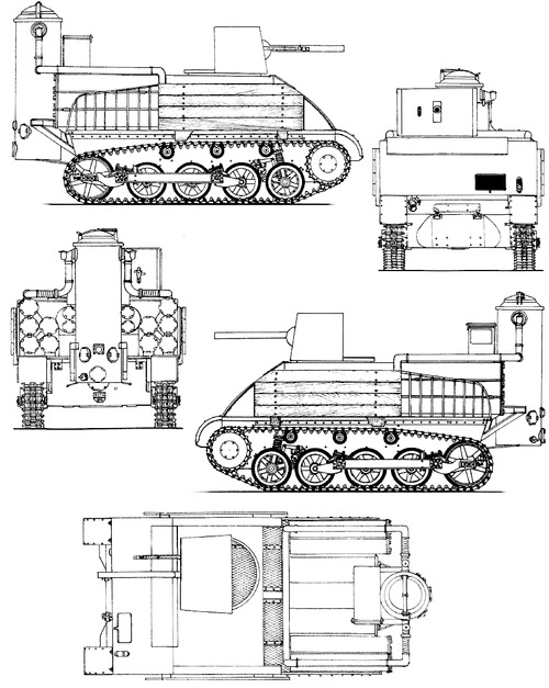 Sd.Kfz.101 Pz.Kpfw.I Ausf.A Holzgas Flammenwerfer