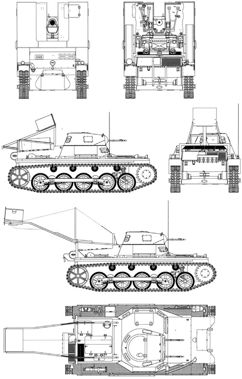 Sd.Kfz. 101 Pz.Kpfw.I Ausf.A Ladungsleger I