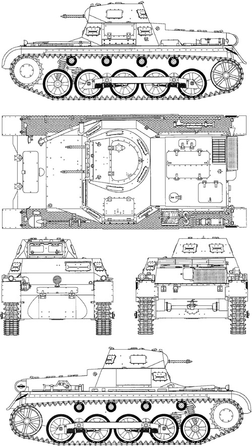 Sd.Kfz.101 Pz.Kpfw.I Ausf B