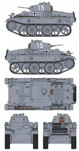 Sd.Kfz. 101 Pz.Kpfw.I Ausf.C (VK 601)