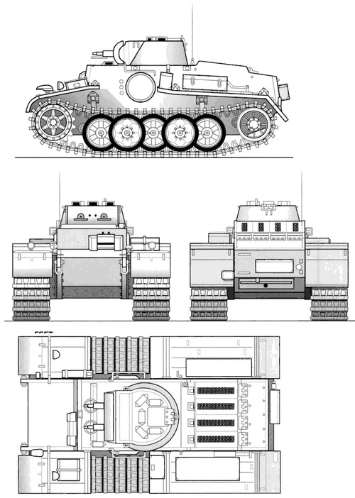 Sd.Kfz. 101 Pz.Kpfw.I Ausf.F VK1801